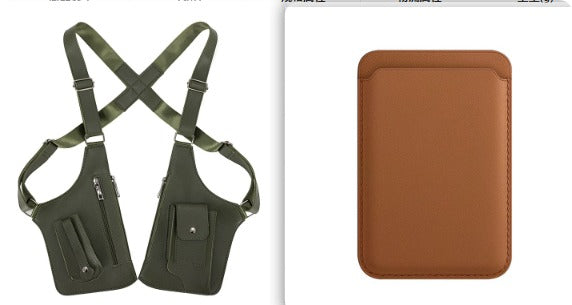 Urban Sling Vest Bag – Hands-Free Crossbody Utility Bag