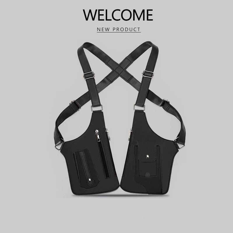 Urban Sling Vest Bag – Hands-Free Crossbody Utility Bag