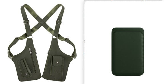 Urban Sling Vest Bag – Hands-Free Crossbody Utility Bag
