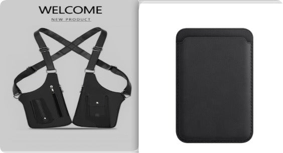 Urban Sling Vest Bag – Hands-Free Crossbody Utility Bag