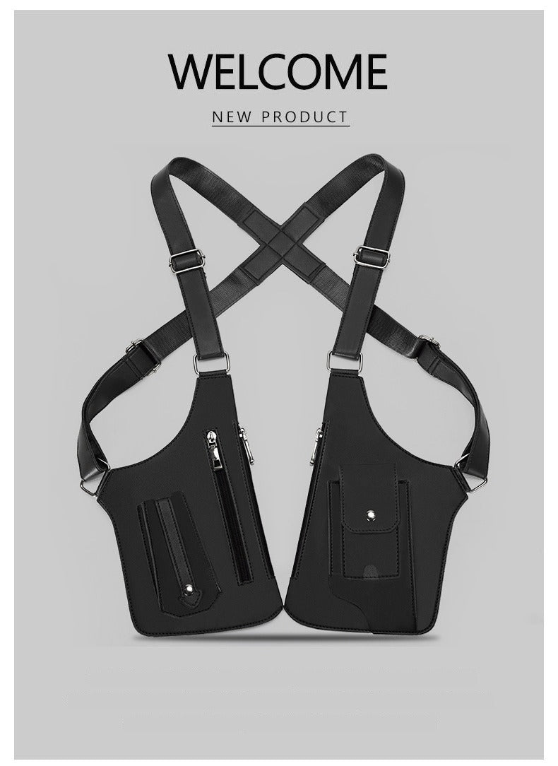 Urban Sling Vest Bag – Hands-Free Crossbody Utility Bag