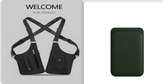 Urban Sling Vest Bag – Hands-Free Crossbody Utility Bag